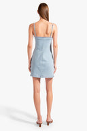 Image JOUR DRESS | LIGHT WASH DENIM 6 of 6