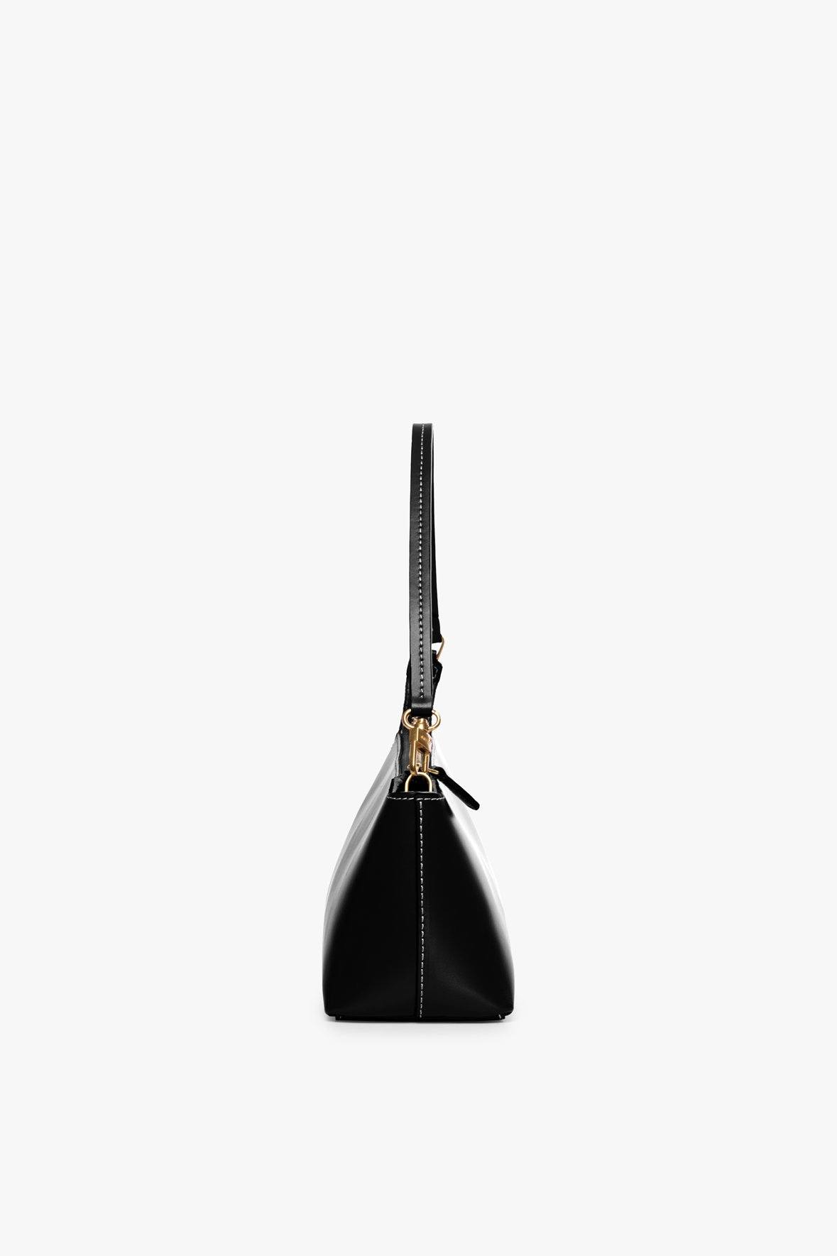 Image KAIA SHOULDER BAG | BLACK 4 of 8 and Clicking this image will trigger a zoom pop-up