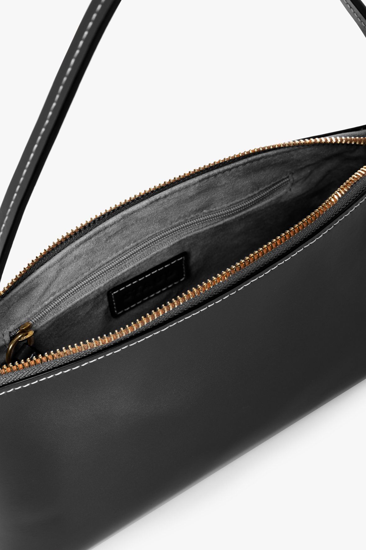 Image KAIA SHOULDER BAG | BLACK 8 of 8 and Clicking this image will trigger a zoom pop-up