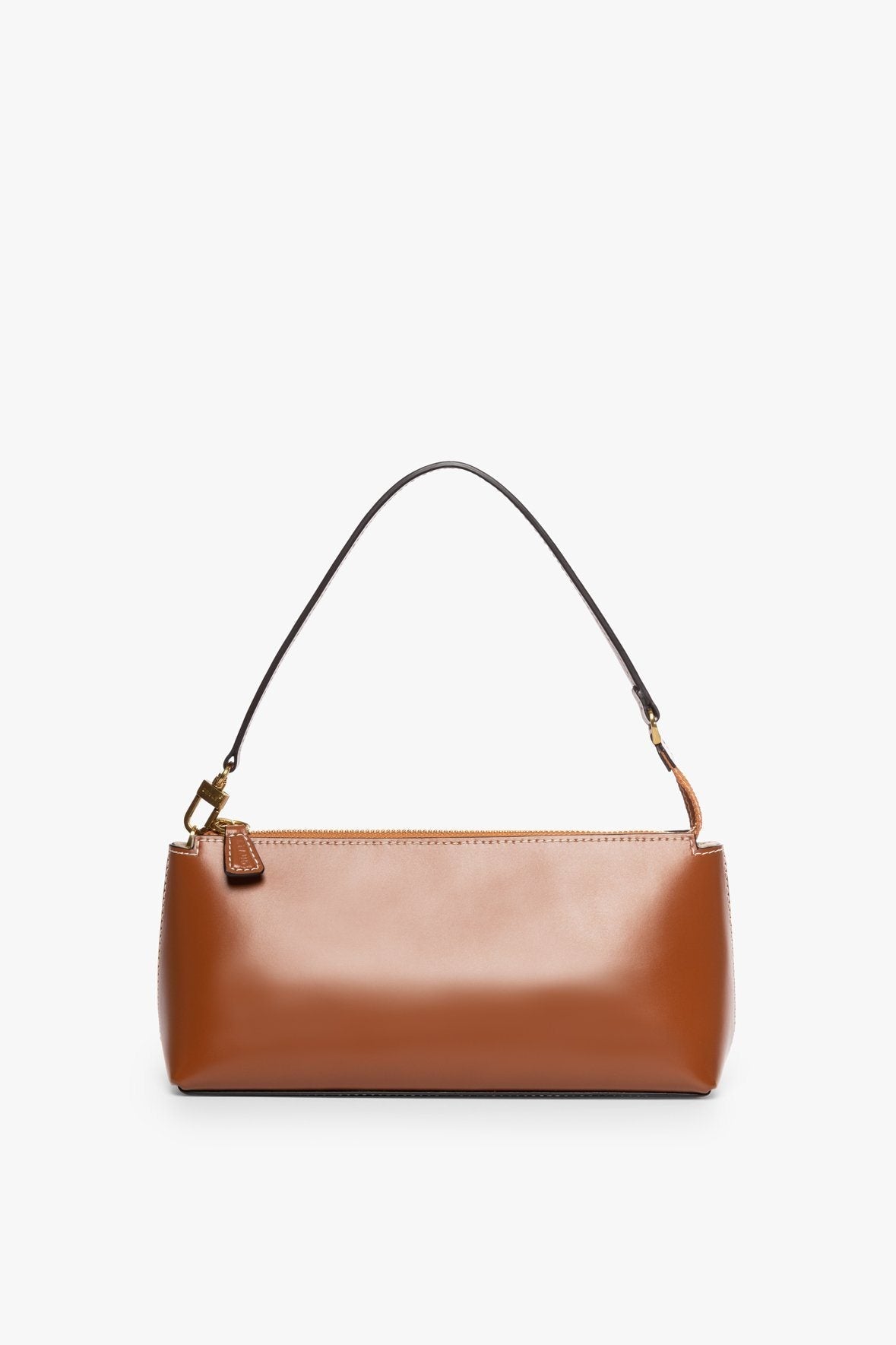 Image KAIA SHOULDER BAG | TAN 1 of 7 and Clicking this image will trigger a zoom pop-up