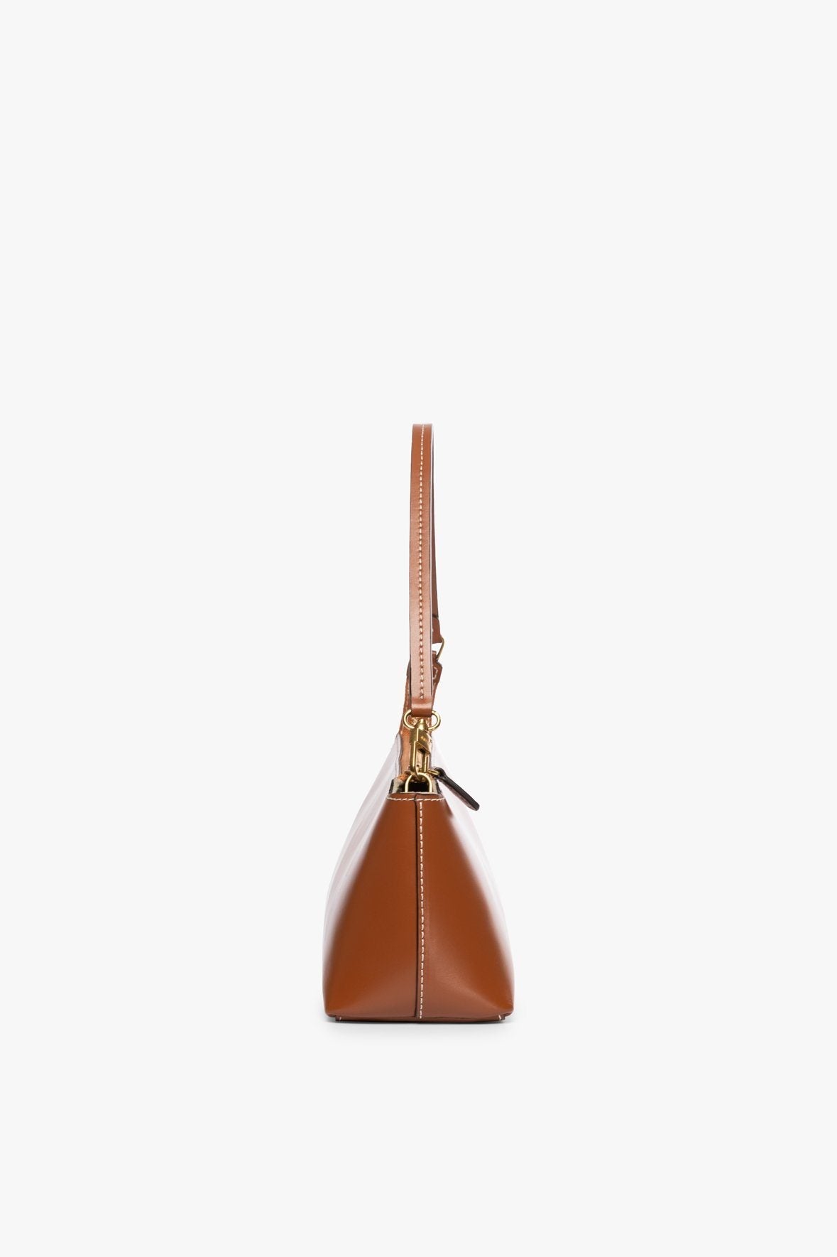 Image KAIA SHOULDER BAG | TAN 4 of 7 and Clicking this image will trigger a zoom pop-up