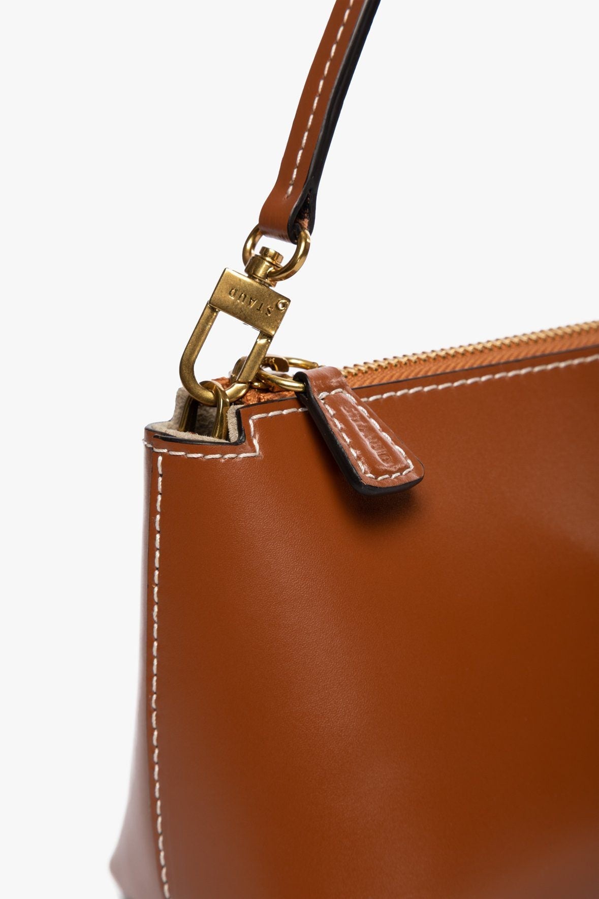 Image KAIA SHOULDER BAG | TAN 7 of 7 and Clicking this image will trigger a zoom pop-up