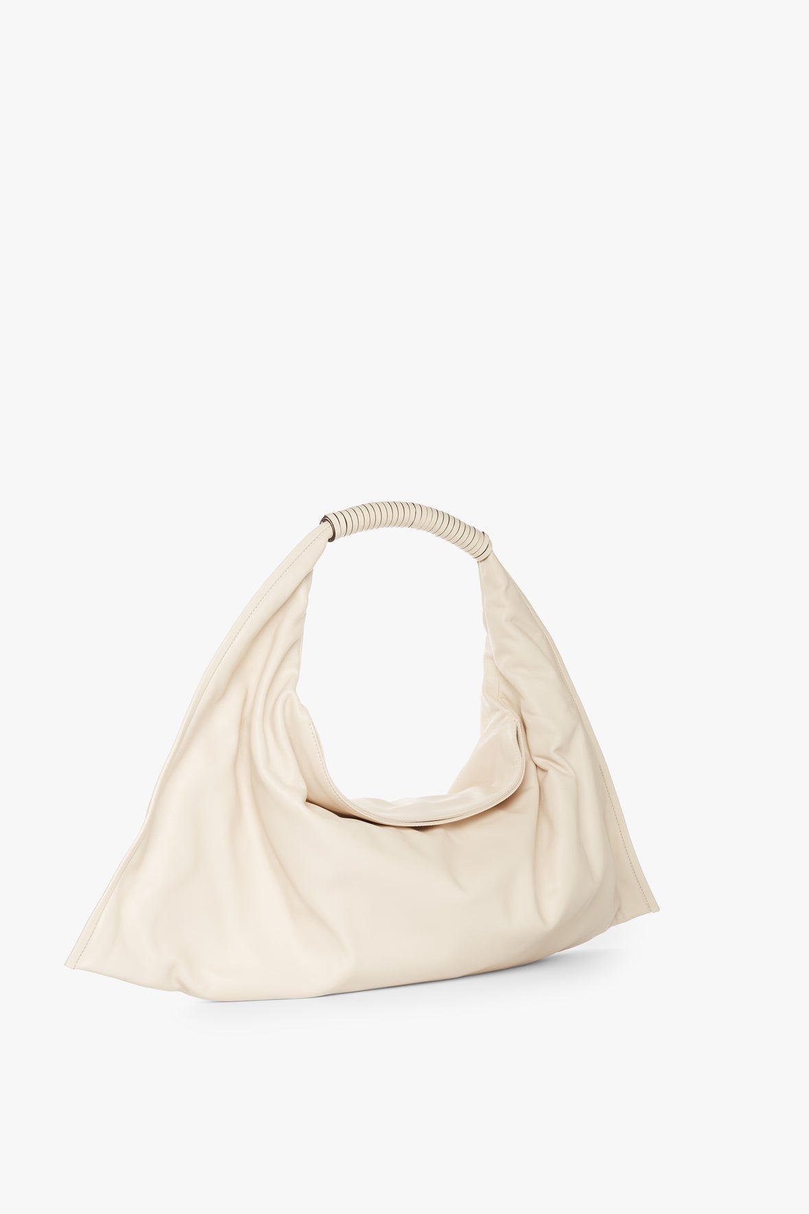 Image LARGE JETSON HOBO TOTE | CREAM 3 of 7 and Clicking this image will trigger a zoom pop-up