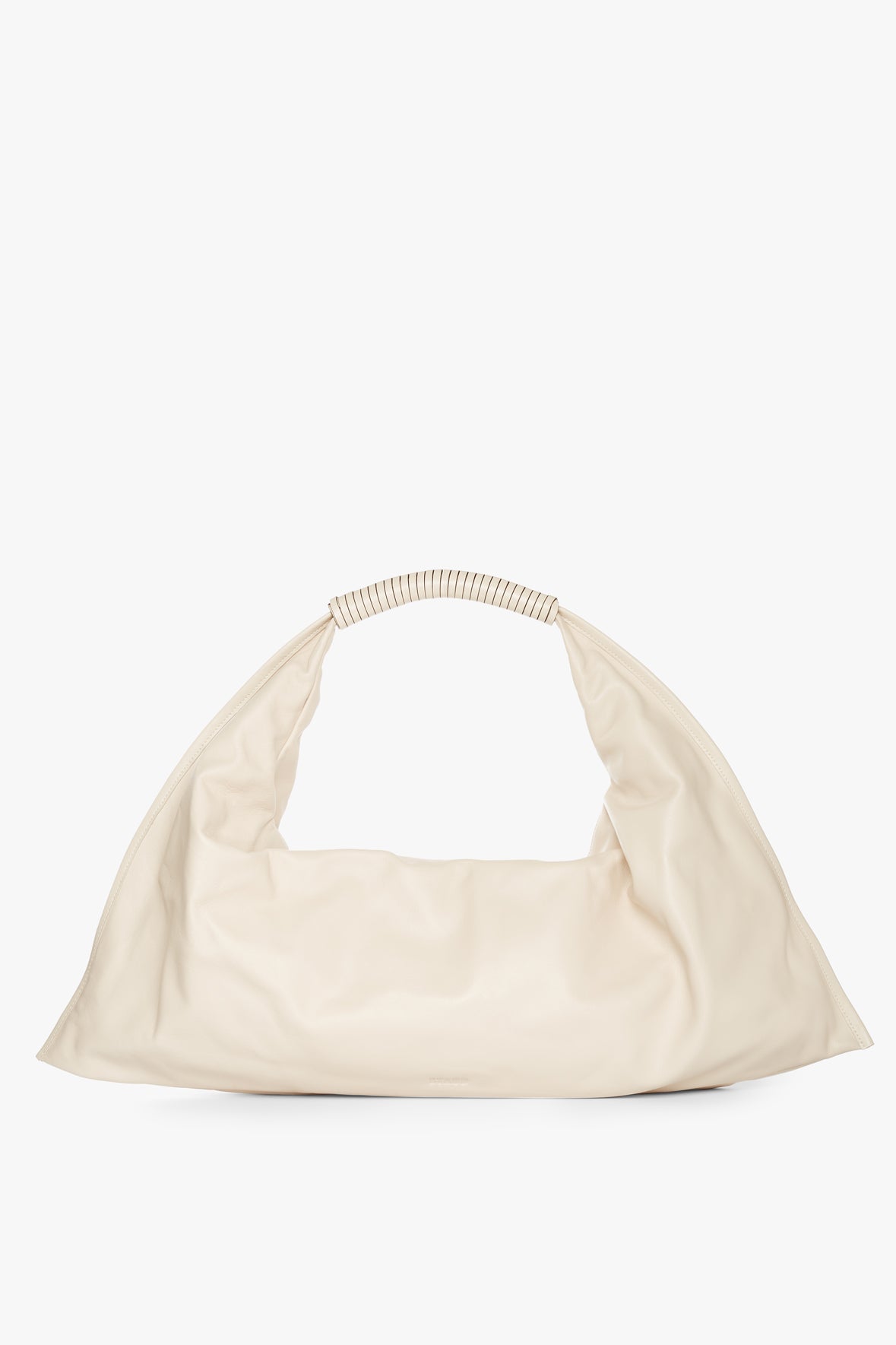 Image LARGE JETSON HOBO TOTE | CREAM 5 of 7 and Clicking this image will trigger a zoom pop-up