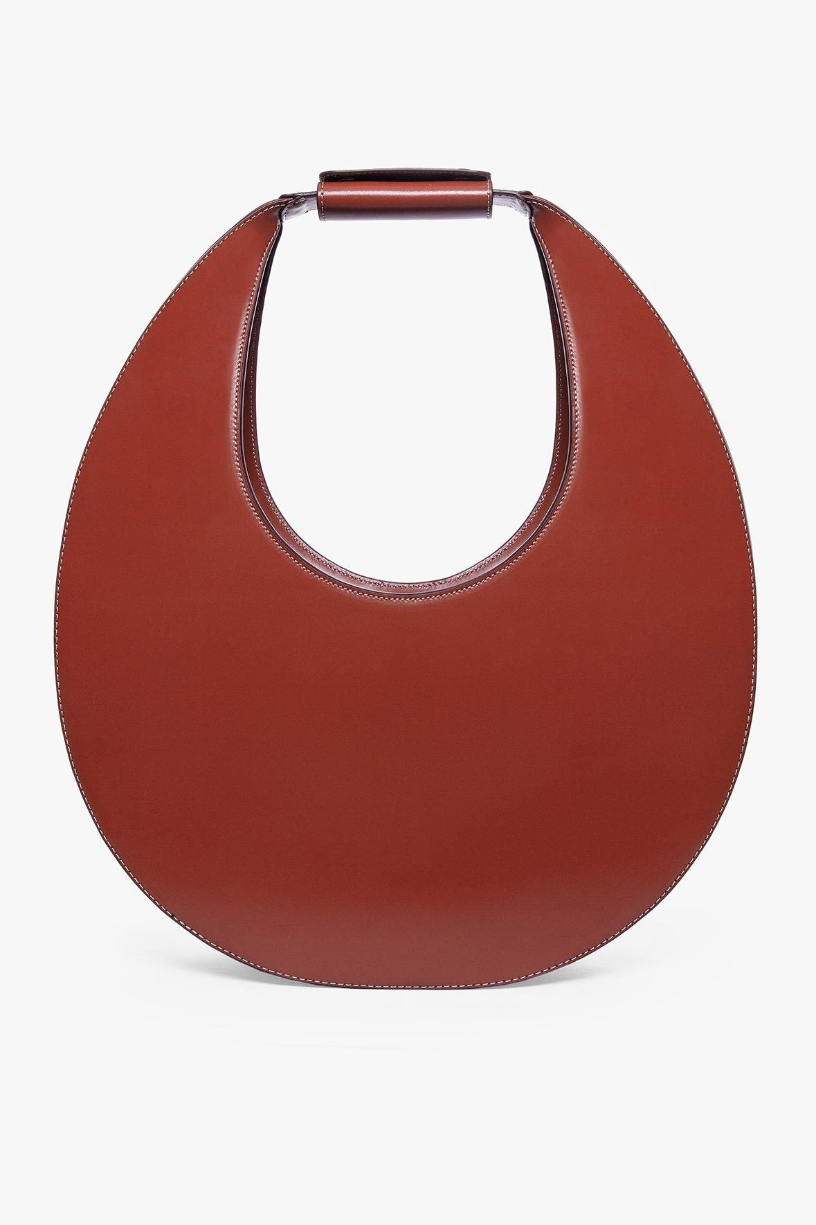 Image LARGE MOON BAG | COGNAC 1 of 7 and Clicking this image will trigger a zoom pop-up