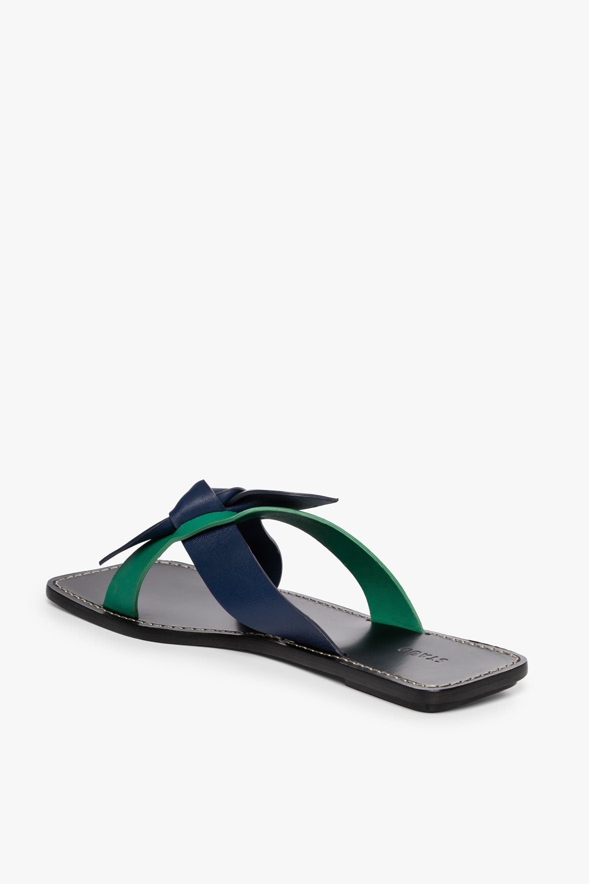 Image LEI SANDAL | CLOVER MIDNIGHT BLACK 5 of 5 and Clicking this image will trigger a zoom pop-up