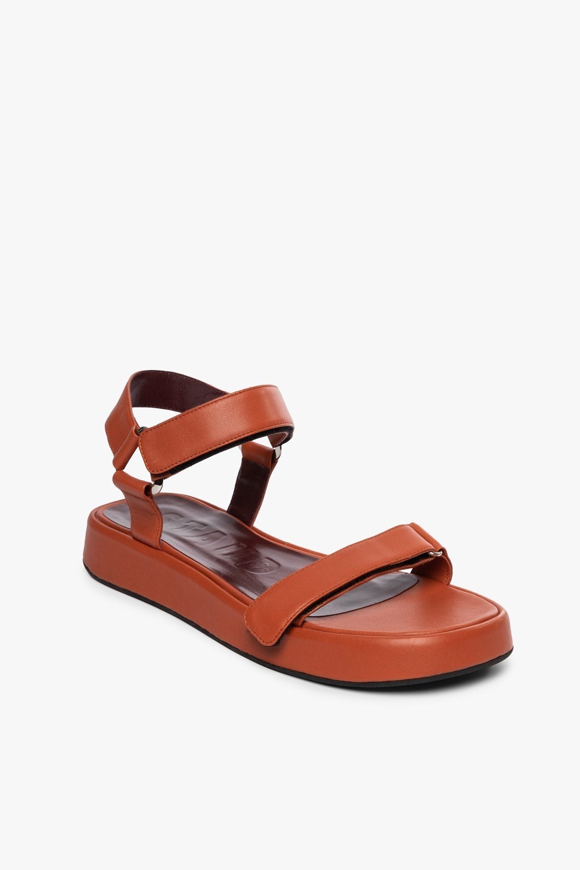 Image LIZ SANDAL | RUST 1 of 5 and Clicking this image will trigger a zoom pop-up