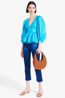 Image LUNA TOP | BRIGHT BLUE 5 of 7