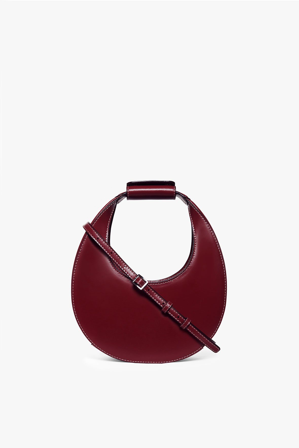 Image MINI MOON BAG | RASPBERRY 1 of 7 and Clicking this image will trigger a zoom pop-up