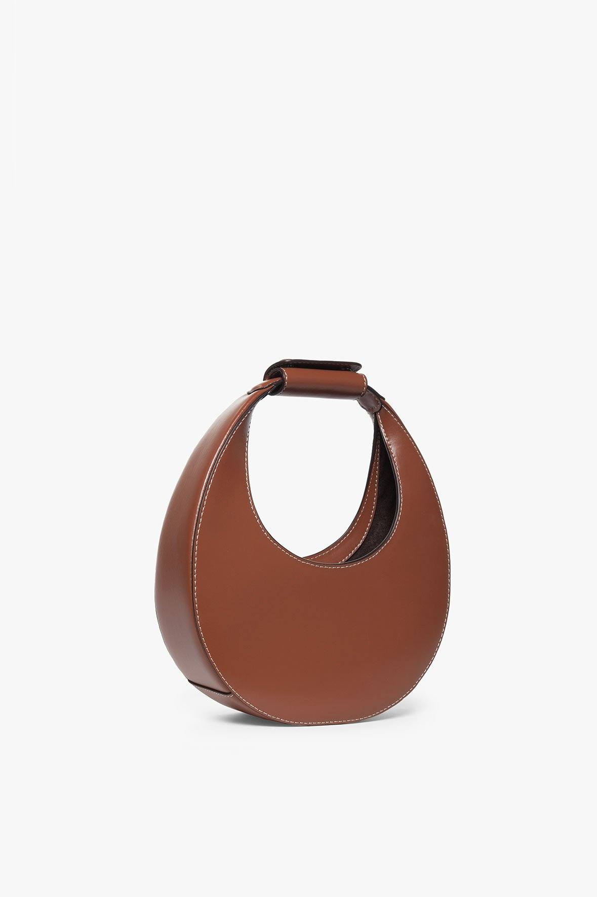 Image MINI MOON BAG | TAN 4 of 7 and Clicking this image will trigger a zoom pop-up