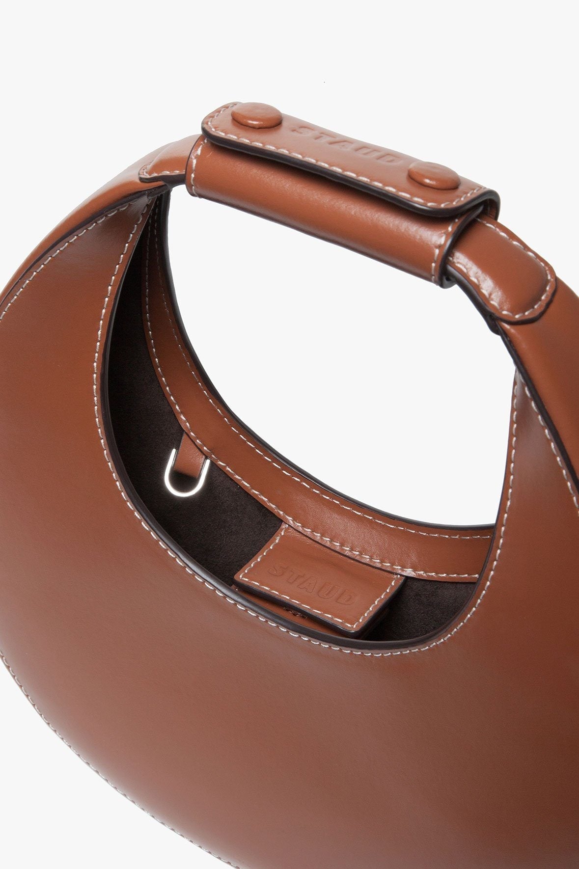 Image MINI MOON BAG | TAN 7 of 7 and Clicking this image will trigger a zoom pop-up