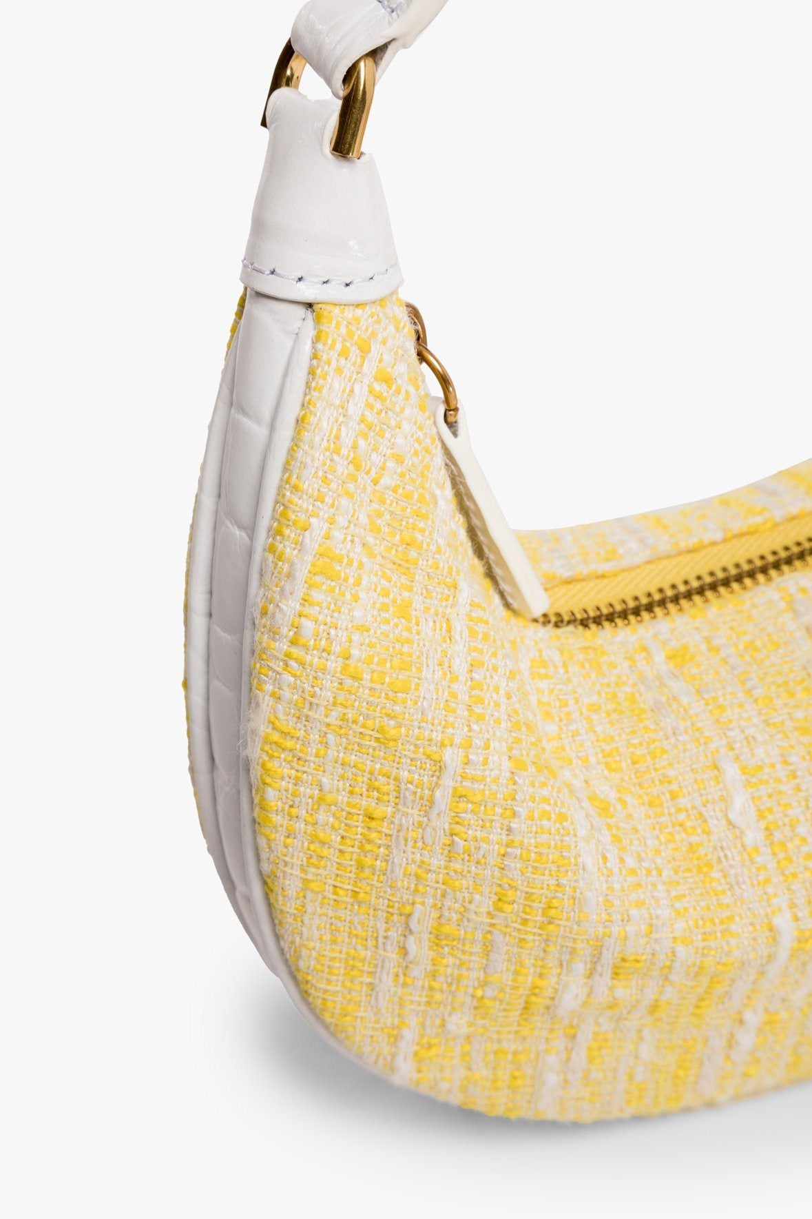 Image MINI SASHA TWEED BAG | LIMONE 7 of 8 and Clicking this image will trigger a zoom pop-up