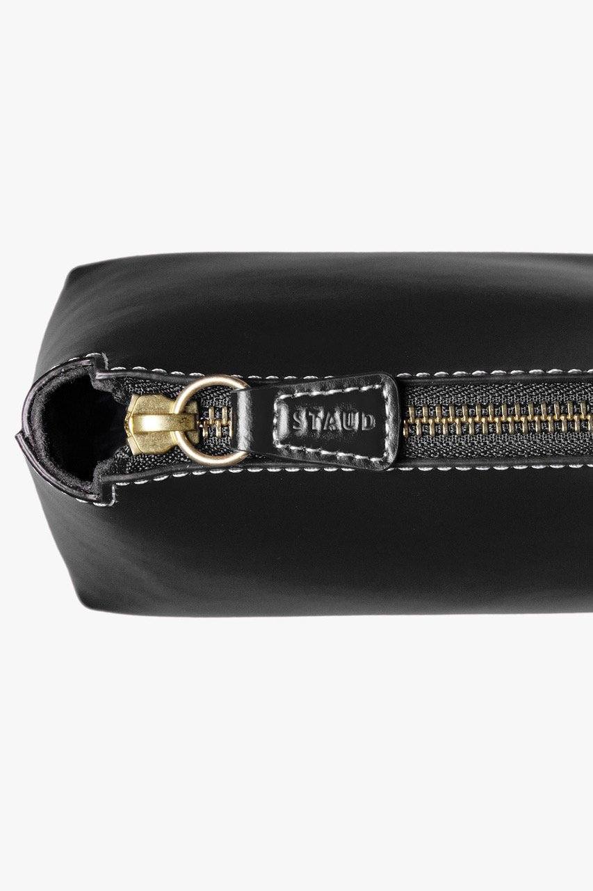 Image CUSTOM MINI SHIRLEY LEATHER BAG | BLACK 7 of 8 and Clicking this image will trigger a zoom pop-up