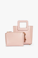 Image CUSTOM MINI SHIRLEY LEATHER BAG | BLUSH 7 of 9