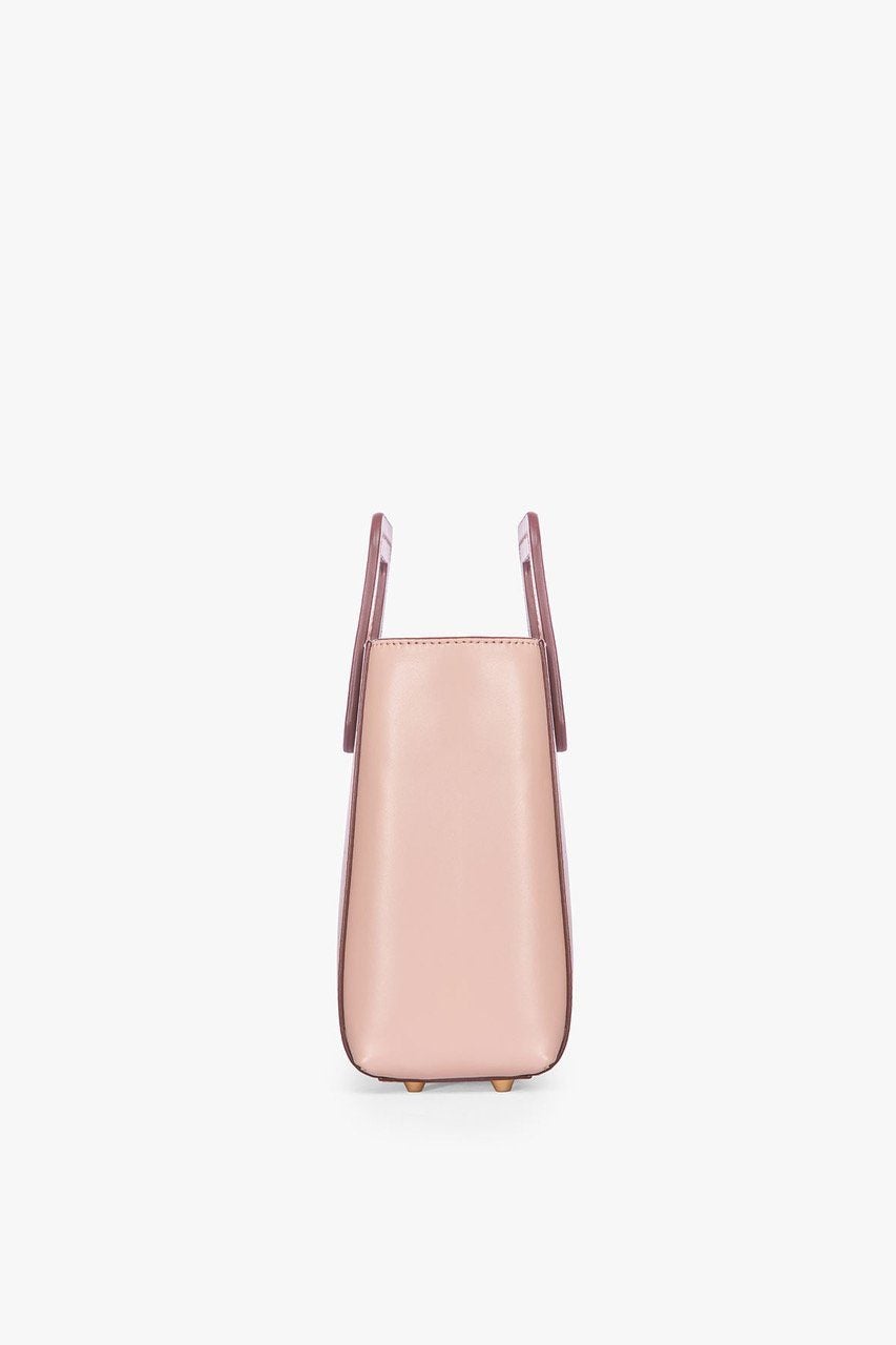 Image CUSTOM MINI SHIRLEY LEATHER BAG | BLUSH 6 of 9 and Clicking this image will trigger a zoom pop-up