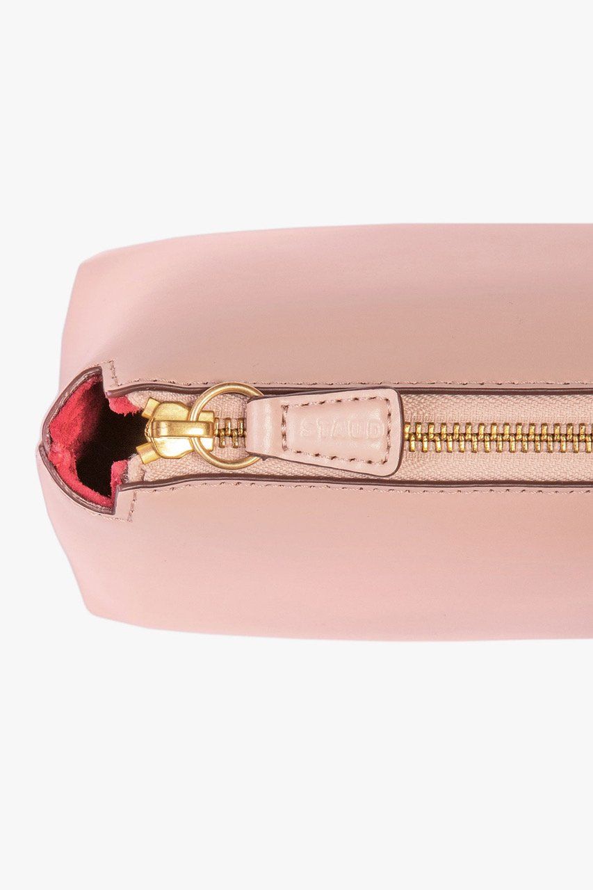 Image CUSTOM MINI SHIRLEY LEATHER BAG | BLUSH 8 of 9 and Clicking this image will trigger a zoom pop-up