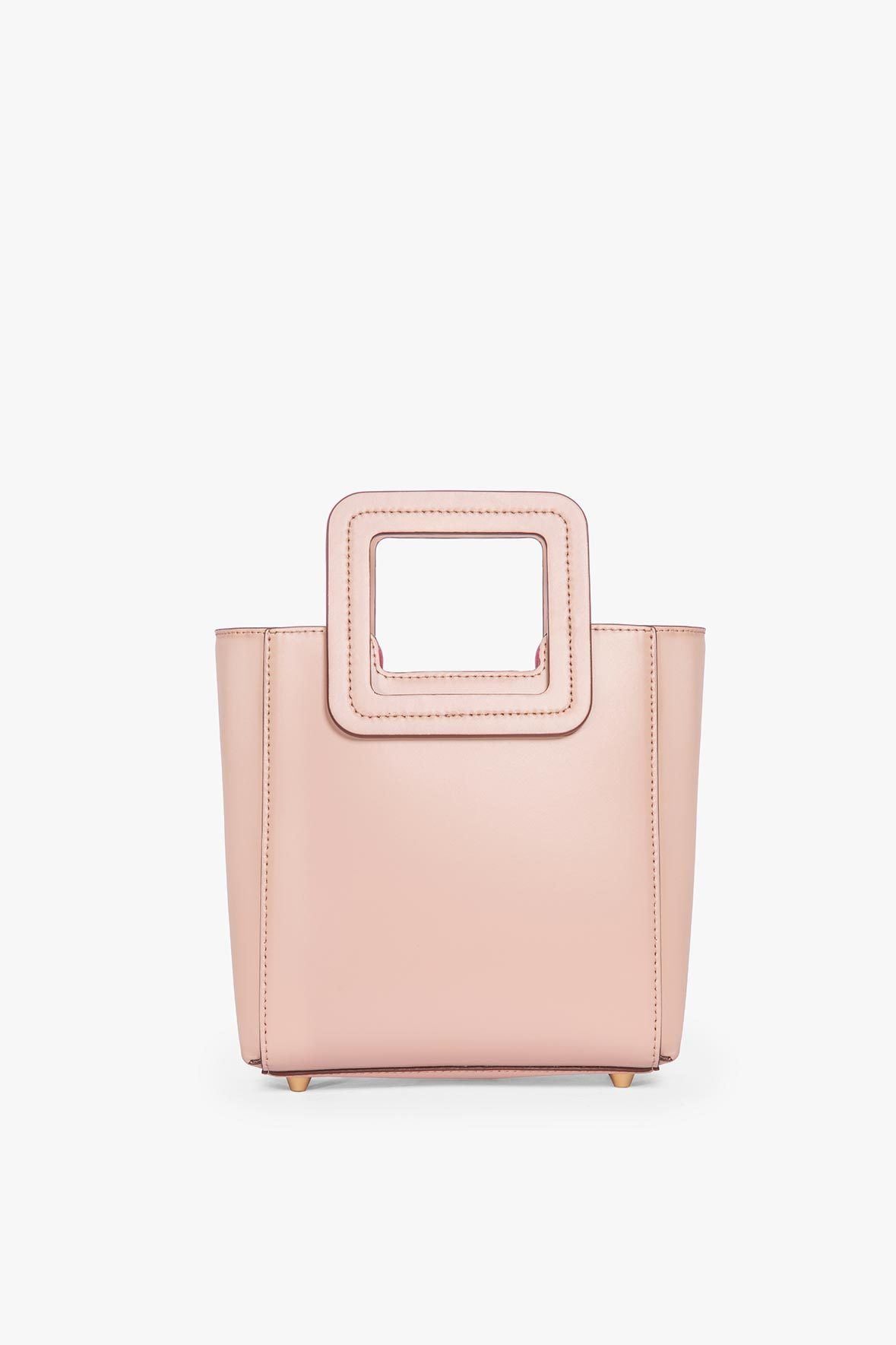 Image MINI SHIRLEY LEATHER BAG | BLUSH 5 of 9 and Clicking this image will trigger a zoom pop-up