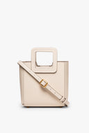 Image MINI SHIRLEY LEATHER BAG | CREAM 1 of 9