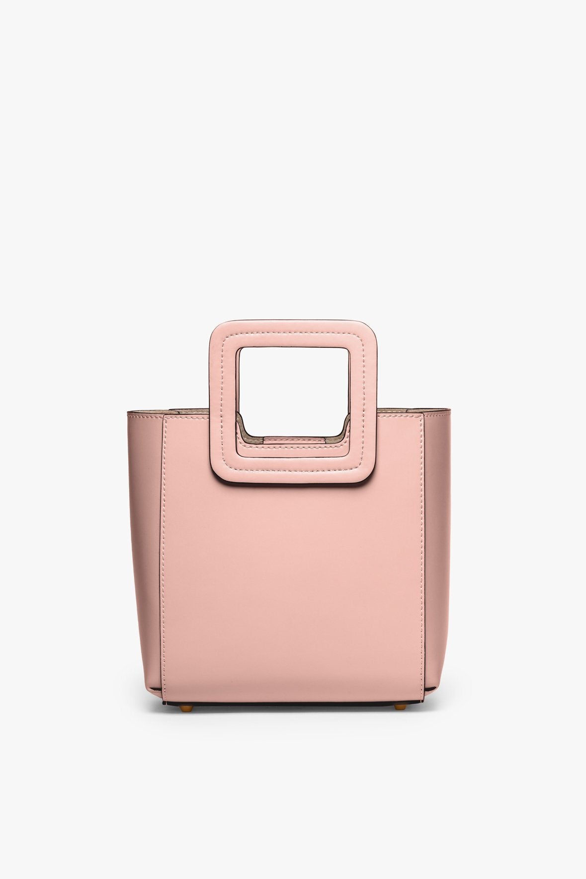 Image MINI SHIRLEY LEATHER BAG | DARK BLUSH 2 of 7 and Clicking this image will trigger a zoom pop-up