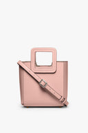 Image MINI SHIRLEY LEATHER BAG | DARK BLUSH 1 of 7