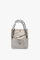 Image MINI TOMMY RHINESTONE BAG | SILVER 7 of 11