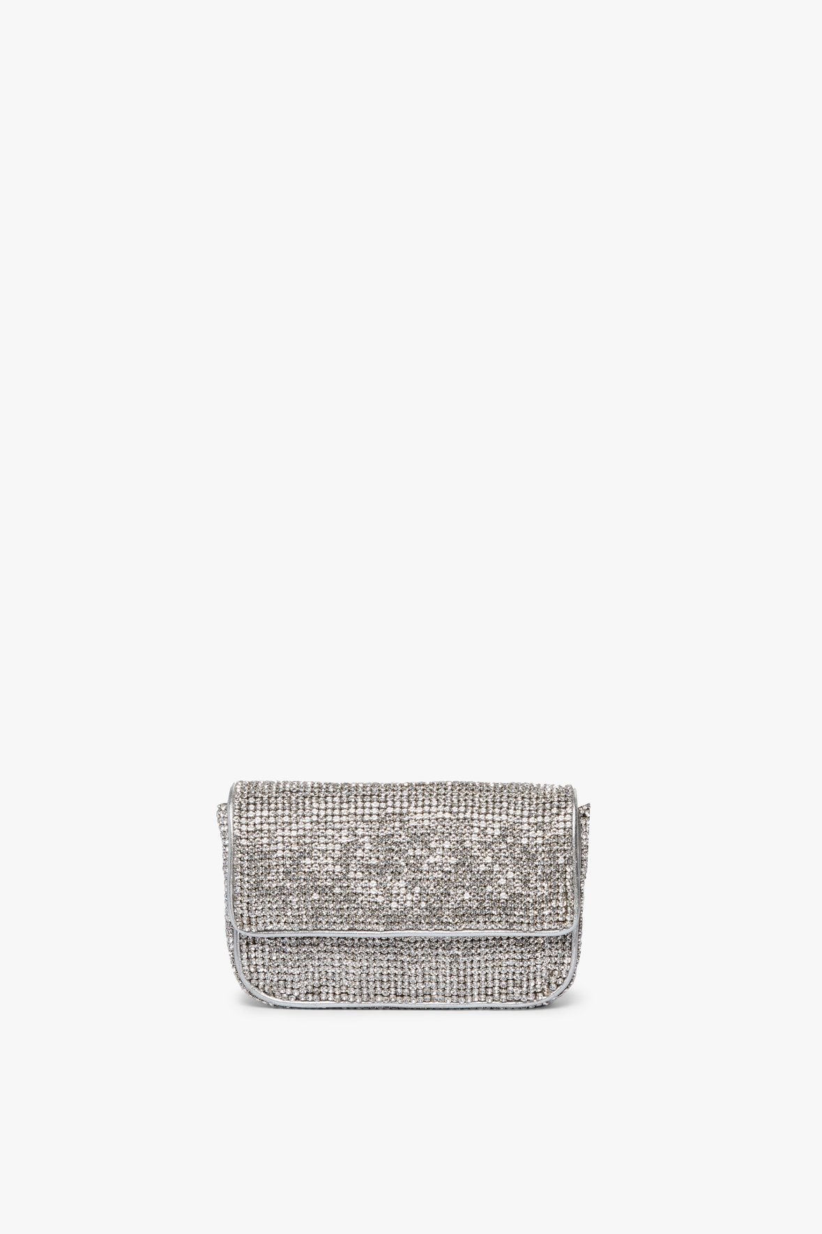 Image MINI TOMMY RHINESTONE BAG | SILVER 9 of 11 and Clicking this image will trigger a zoom pop-up