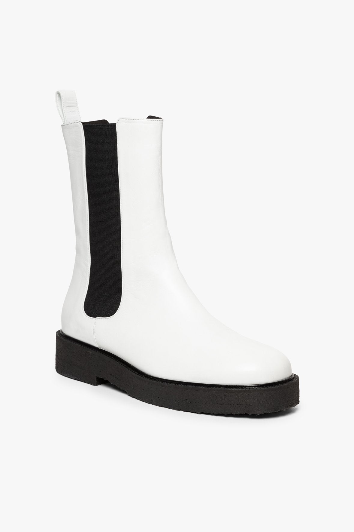 Image PALAMINO BOOT | WHITE BLACK 1 of 7 and Clicking this image will trigger a zoom pop-up