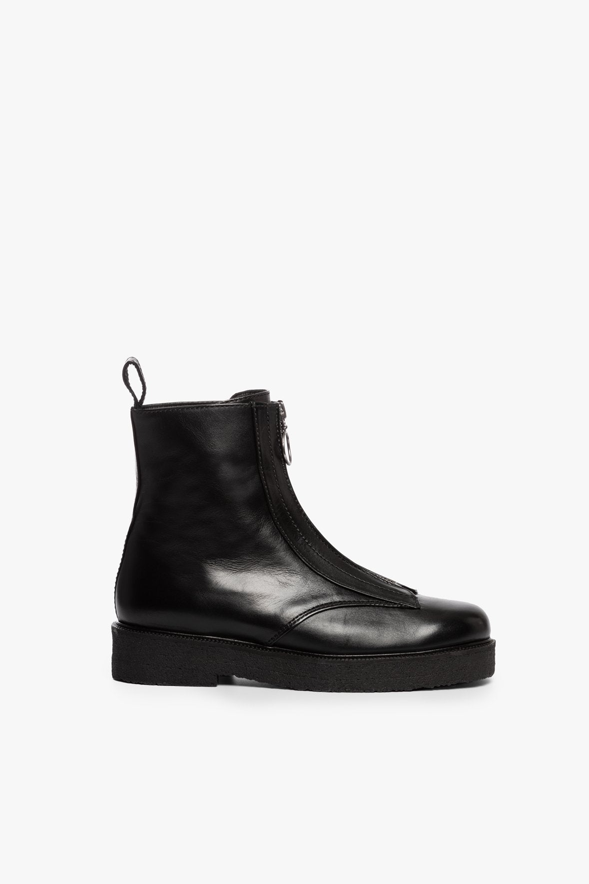 Image PALERMO ANKLE ZIP BOOT | BLACK 5 of 6 and Clicking this image will trigger a zoom pop-up