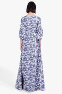 Image PLUMERIA DRESS | CHINA BLUE TOILE 6 of 8