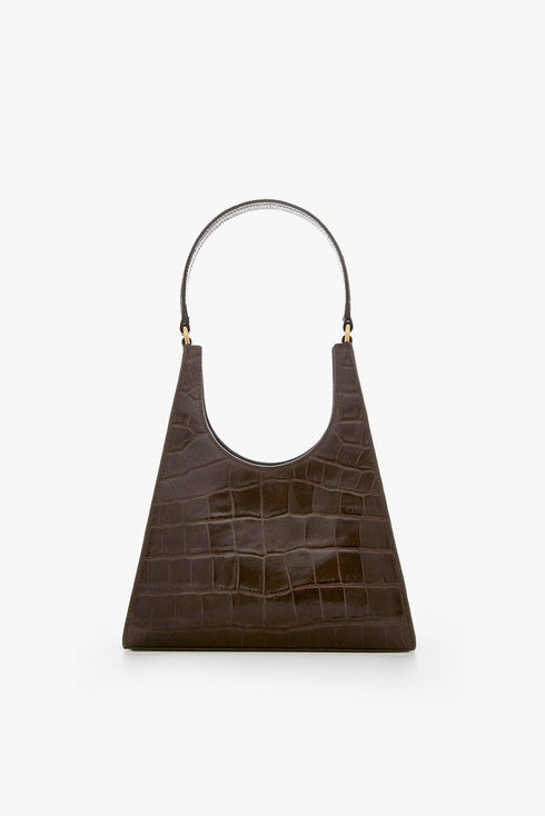 Go to REY BAG BROWN CROC EMBOSSED view 1