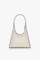 Image REY BAG | CREAM CROC EMBOSSED 1 of 5