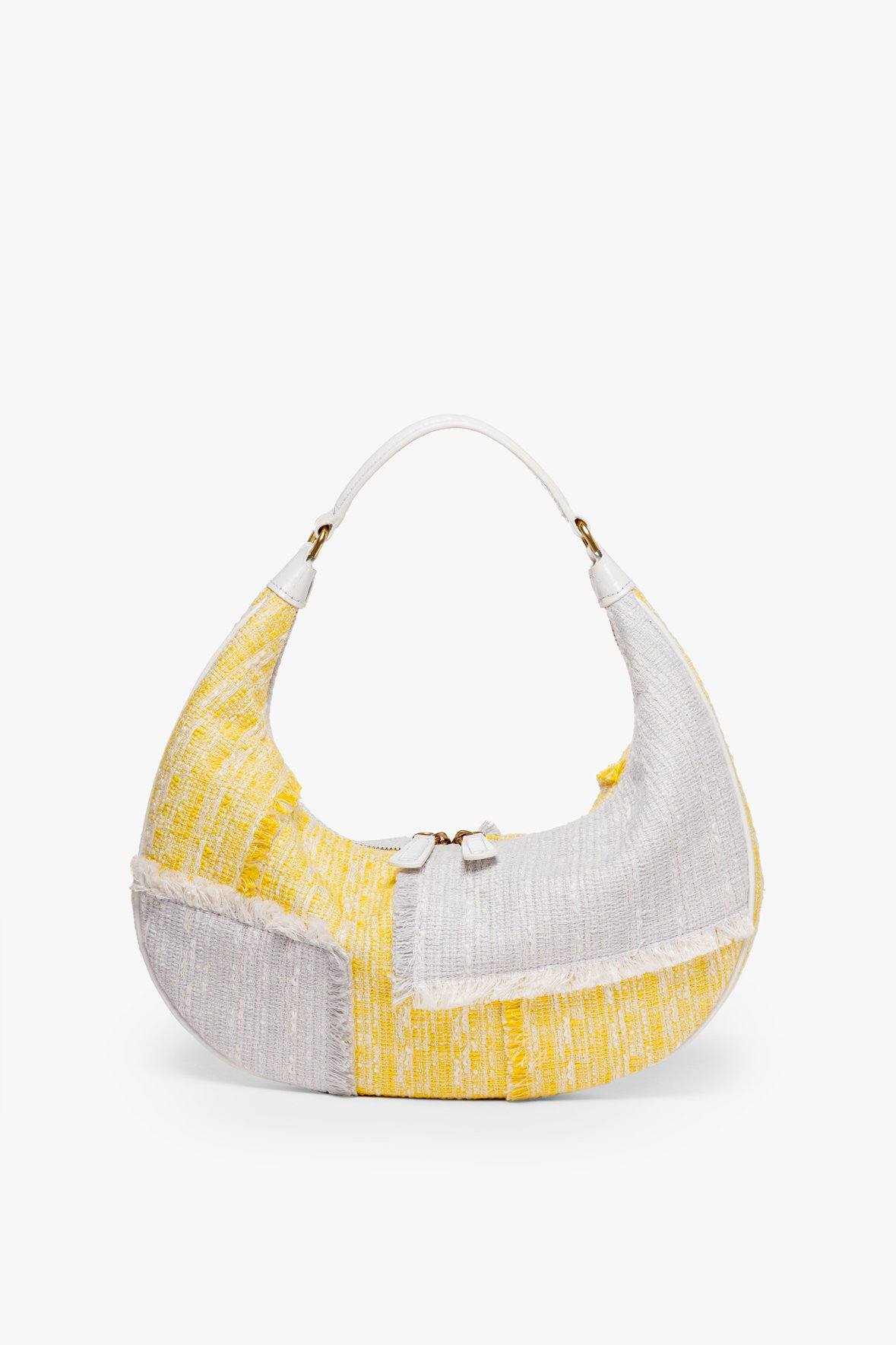 Image SASHA TWEED BAG | LIMONE 1 of 7 and Clicking this image will trigger a zoom pop-up