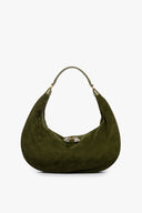 Image SASHA BAG | OLIVE SUEDE 1 of 7