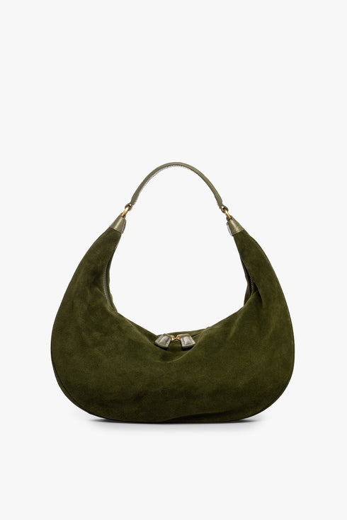 Go to SASHA BAG OLIVE SUEDE view 1