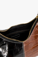 Image SCOTTY BAG | BLACK SADDLE CROC EMBOSSED 7 of 7