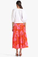 Image SEA SKIRT | RED HIBISCUS 5 of 6