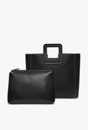 Image SHIRLEY LEATHER BAG | BLACK 3 of 8