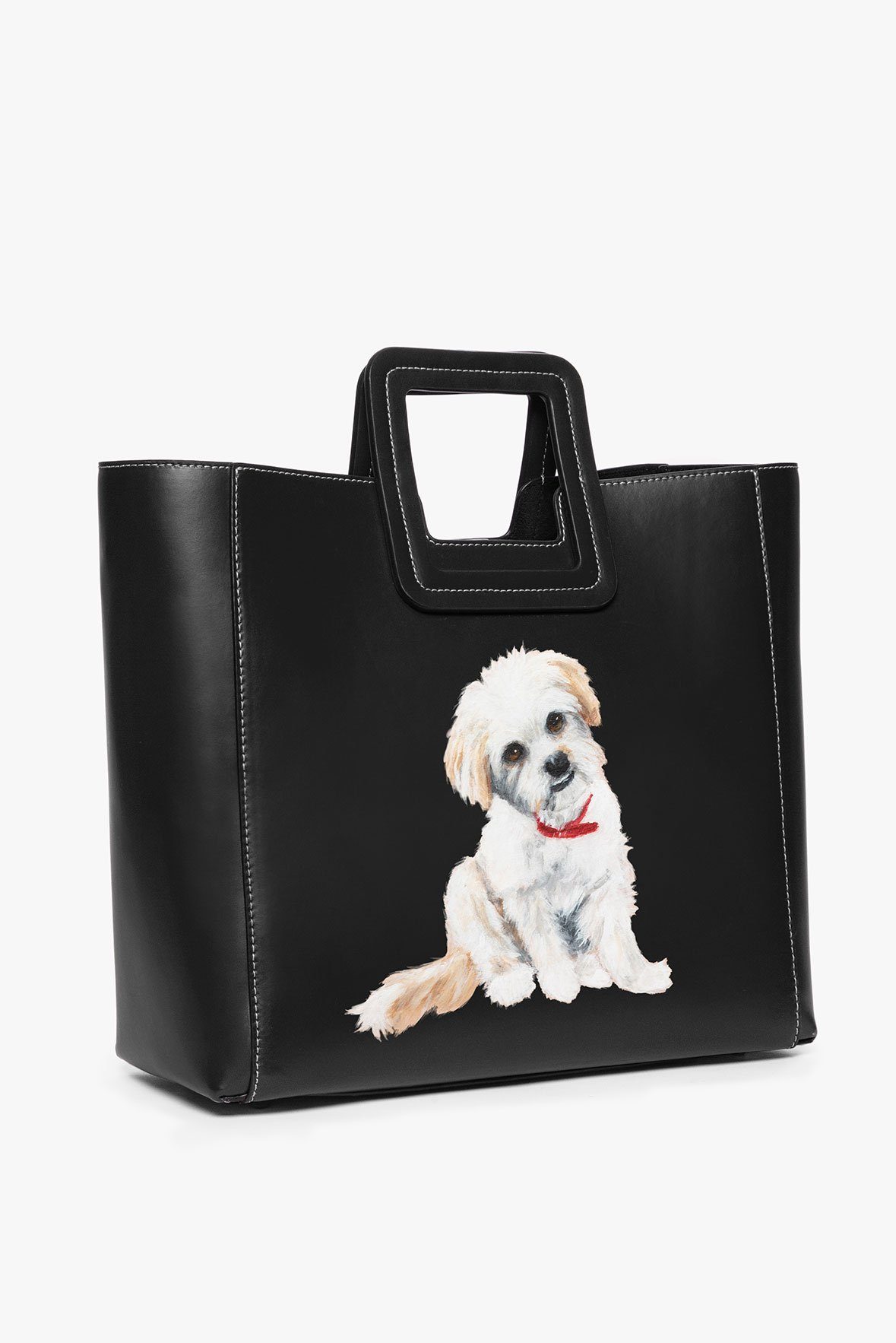 Image CUSTOM SHIRLEY LEATHER BAG | BLACK 3 of 10 and Clicking this image will trigger a zoom pop-up