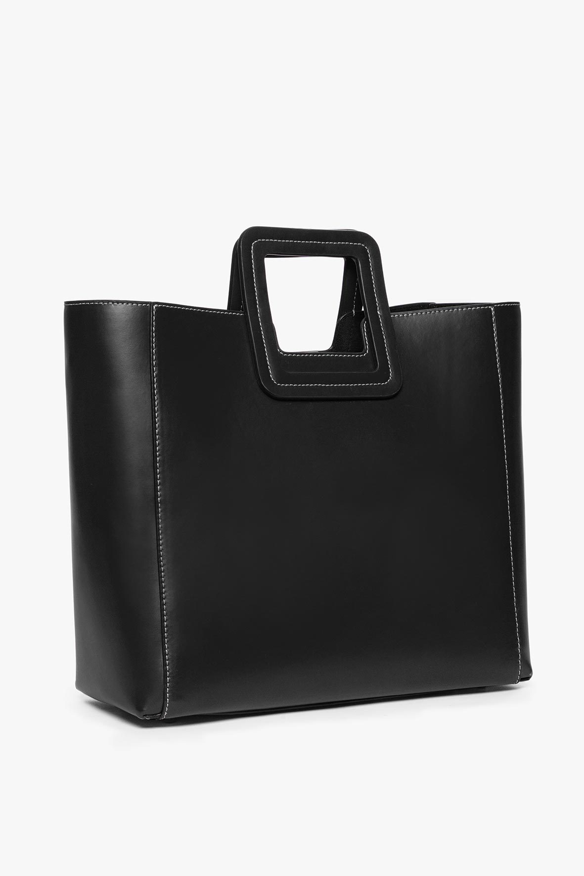 Image SHIRLEY LEATHER BAG | BLACK 5 of 8 and Clicking this image will trigger a zoom pop-up