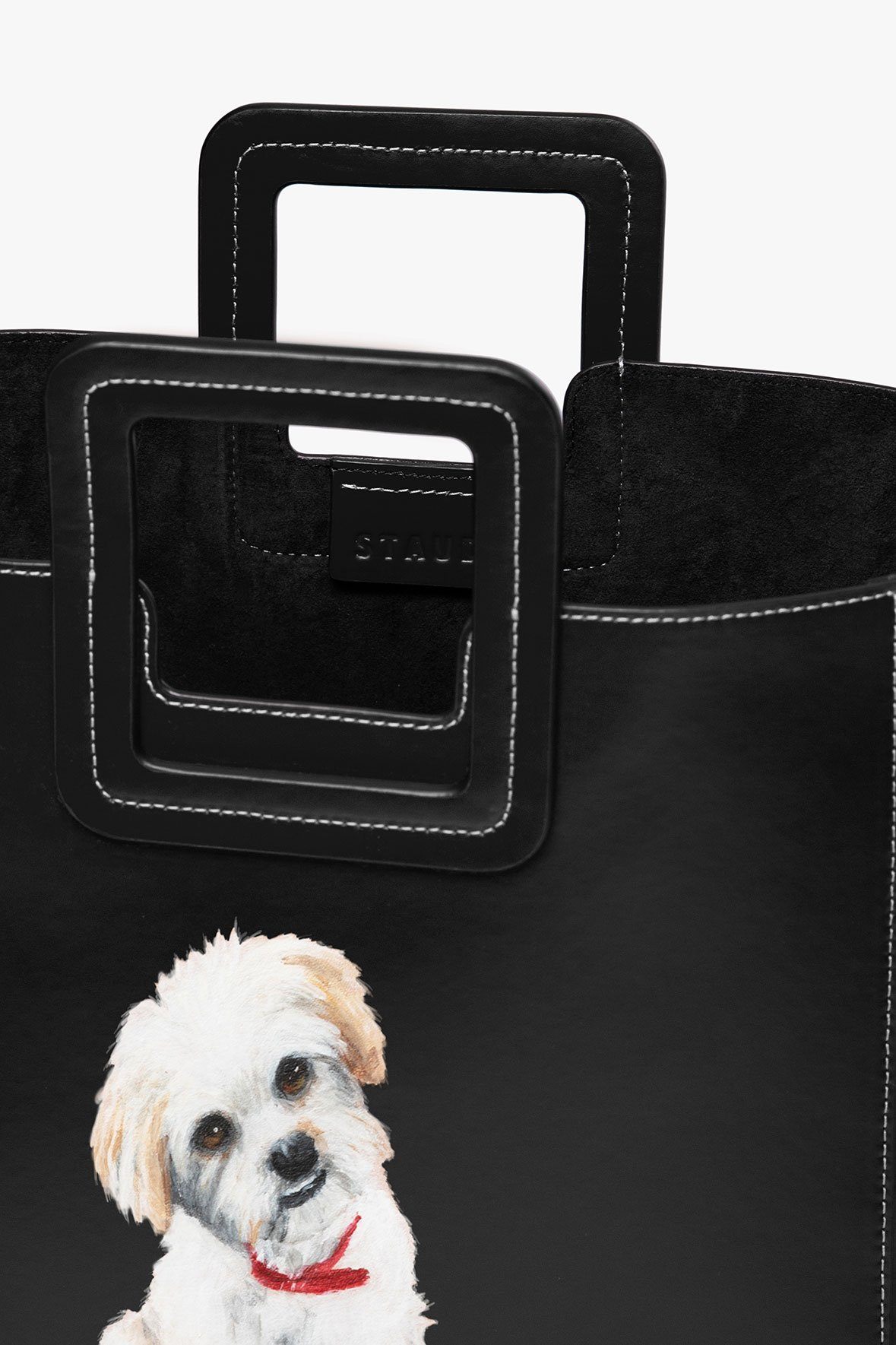 Image CUSTOM SHIRLEY LEATHER BAG | BLACK 8 of 10 and Clicking this image will trigger a zoom pop-up