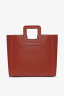 Image SHIRLEY LEATHER BAG | COGNAC 3 of 7