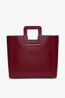 Image SHIRLEY LEATHER BAG | RASPBERRY 4 of 7