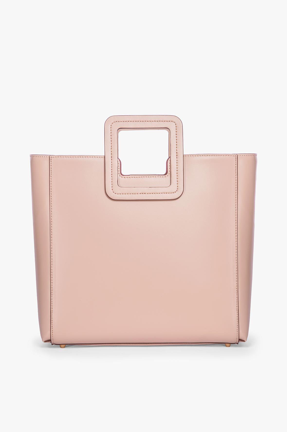 Image SHIRLEY LEATHER BAG | BLUSH 6 of 8 and Clicking this image will trigger a zoom pop-up