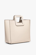 Image SHIRLEY LEATHER BAG | CREAM 6 of 9