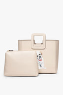 Image CUSTOM SHIRLEY LEATHER BAG | CREAM 5 of 9