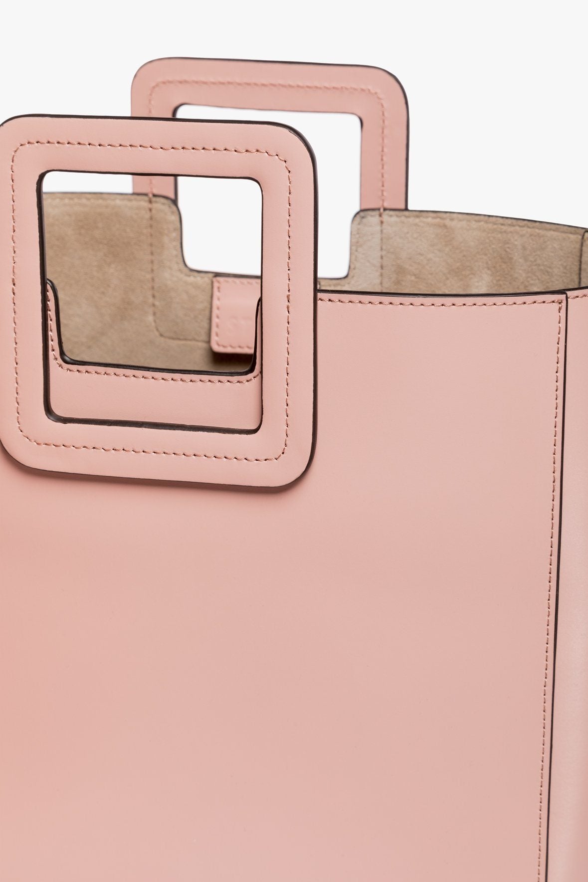 Image SHIRLEY LEATHER BAG | DARK BLUSH 4 of 6 and Clicking this image will trigger a zoom pop-up