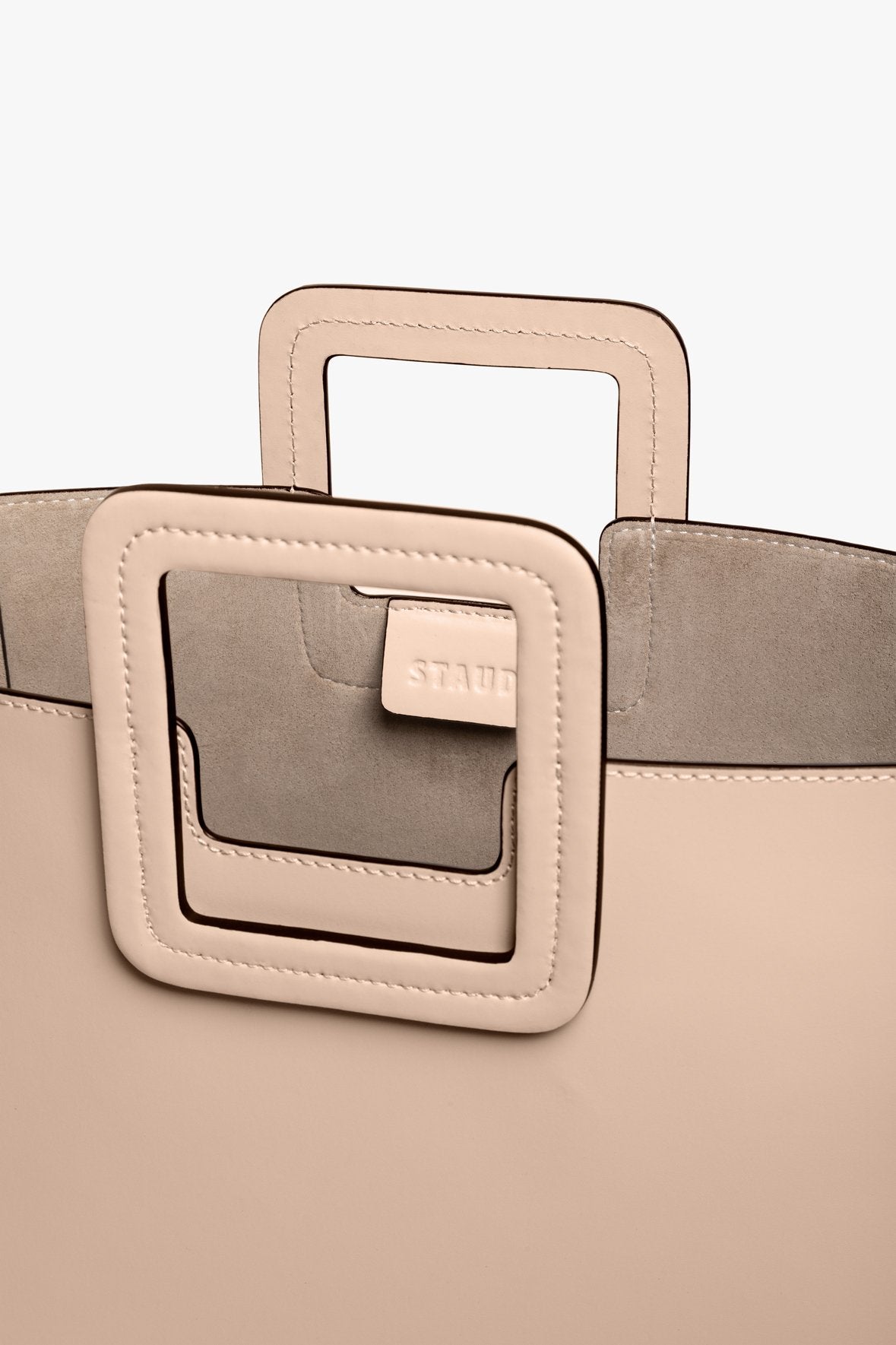 Image SHIRLEY LEATHER BAG | DUNE 4 of 6 and Clicking this image will trigger a zoom pop-up