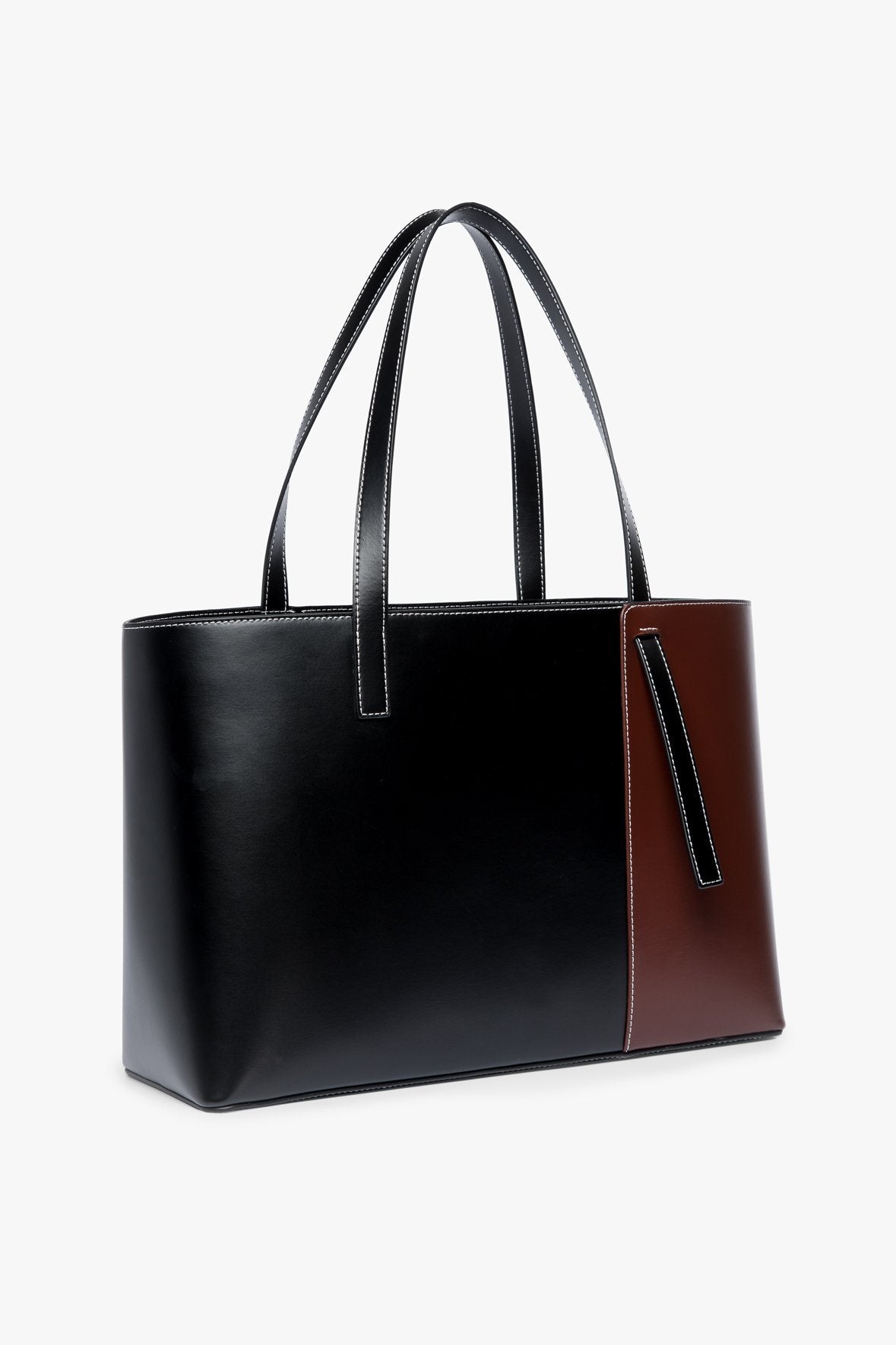 Image SHOKO TOTE BAG | BLACK MAHOGANY 3 of 8 and Clicking this image will trigger a zoom pop-up