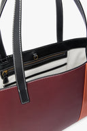 Image SHOKO TOTE BAG | BORDEAUX RUST BLACK 8 of 9