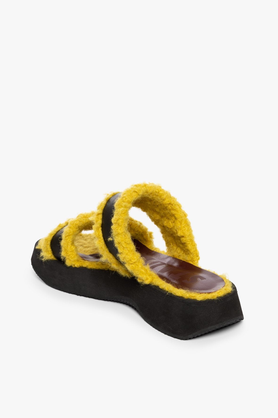 Image SIESTA SANDAL | CHARTREUSE BLACK 4 of 6 and Clicking this image will trigger a zoom pop-up